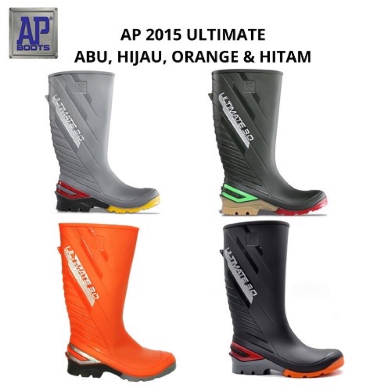 Sepatu Boot AP 2015 Ultimate Karet