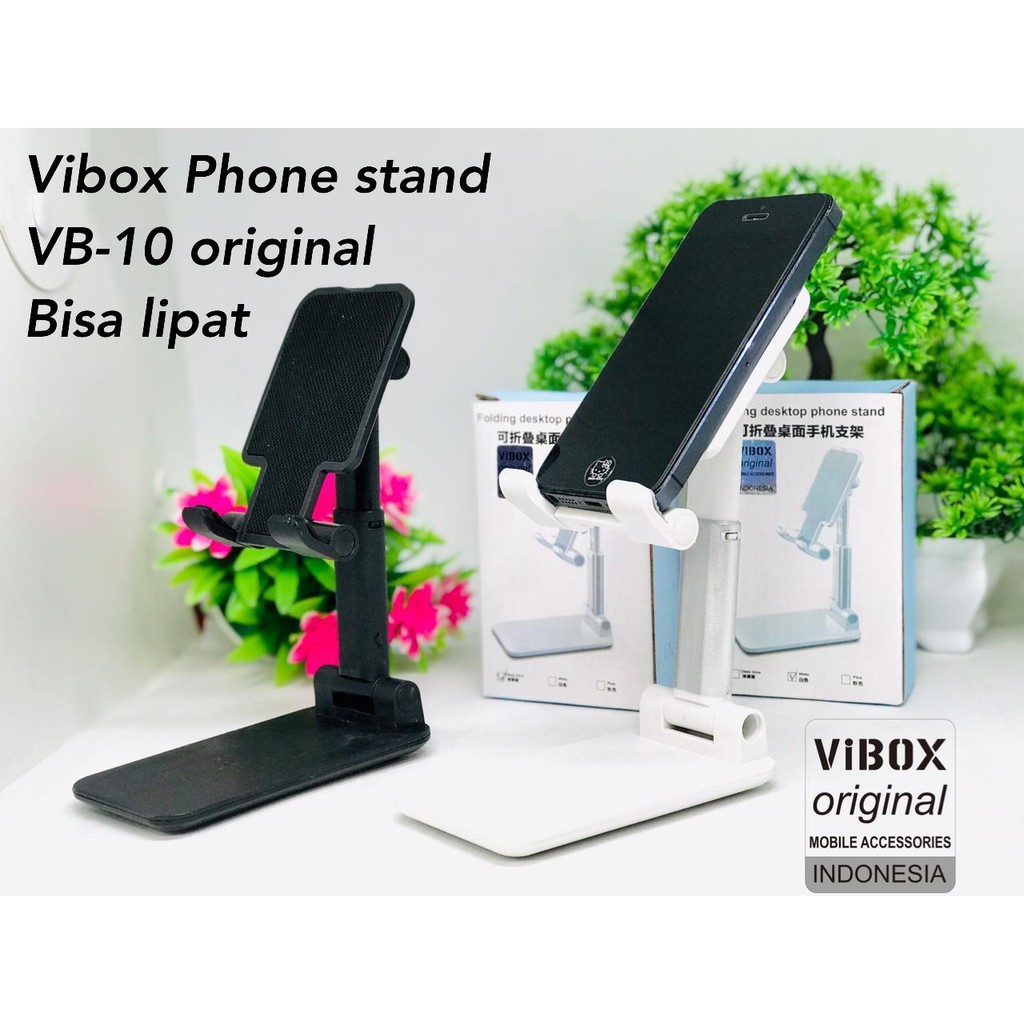 VIBOX PHONE STAND VB-10 ORIGINAL BISA LIPAT