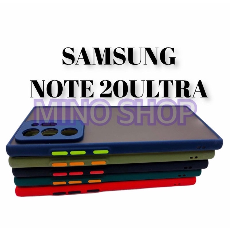 SOFTCASE SAMSUNG NOTE 20 ULTRA - HARDCASE DOVE MYCHOICE PLUS PELINDUNG KAMERA - AERO CASE