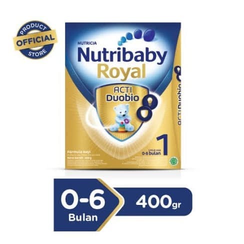 NUTRILON ROYAL 1 400 0-6 BULAN 400GR NUTRIBABY ROYAL 1 SUSU BAYI BARU LAHIR / MAMA SUSU