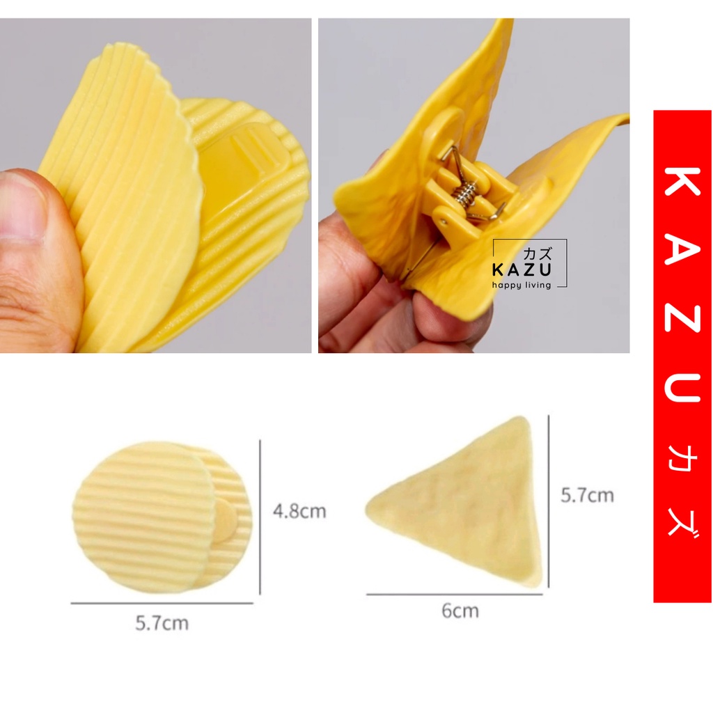 KAZU KHL231 Jepitan Kantong Pembungkus Makanan Snack Potato Chips Clip