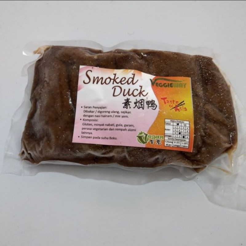 

smoke duck vegetarian/bebek asap vegetarian