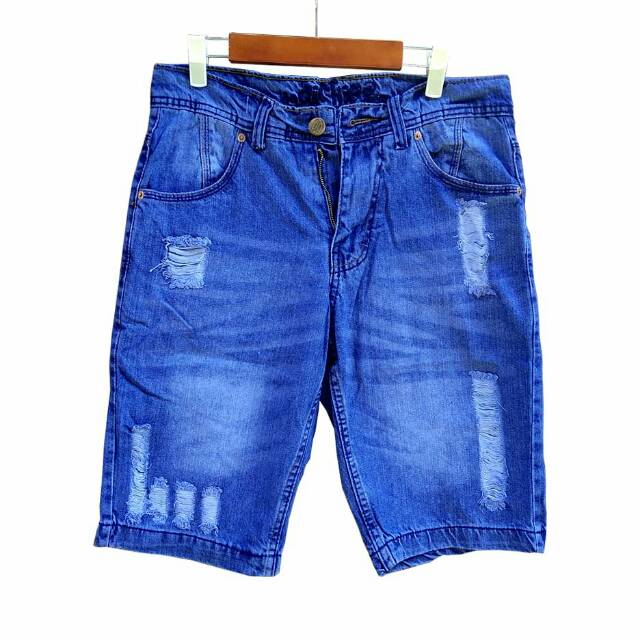 Celana pendek jeans sobek dickies