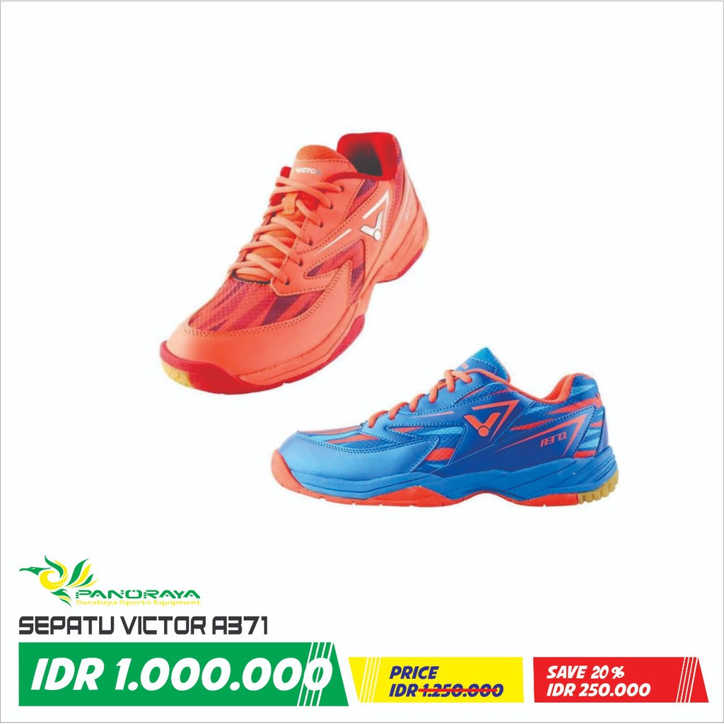 Sepatu Badminton Bulutangkis Victor A 371 O Original