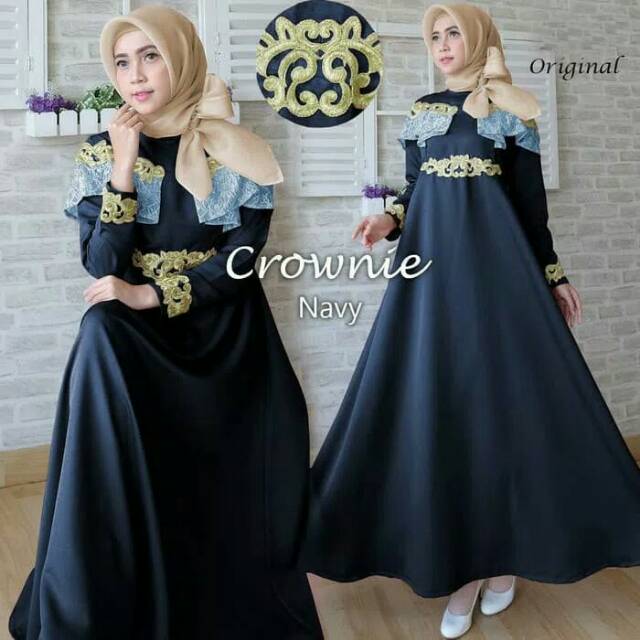 GAMIS CROWNIE,maroon,navy,burgandy,coksu,abu,pink,turkis,kubus,hitam