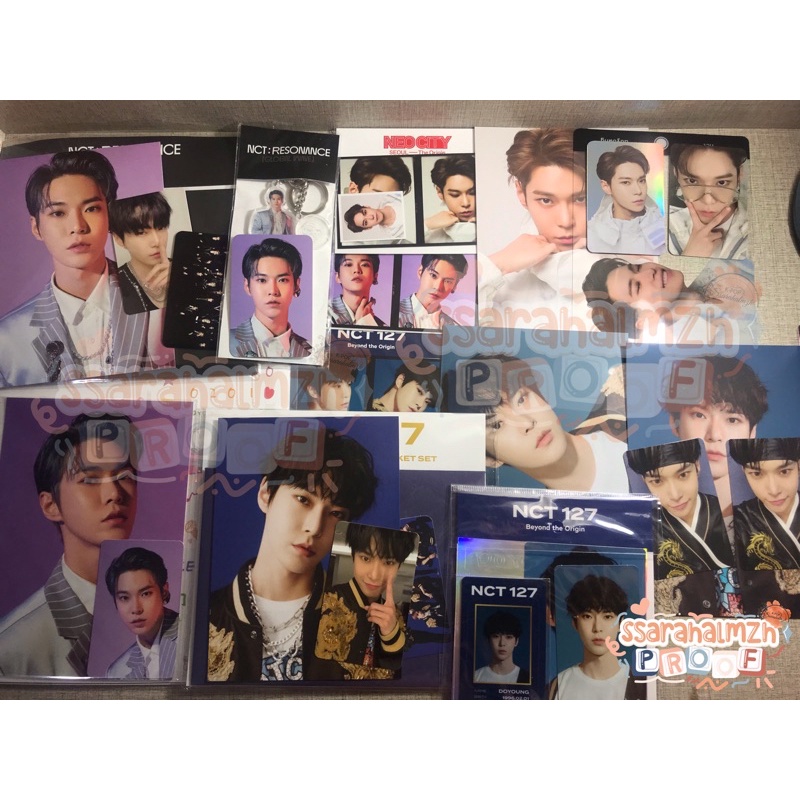 NCT 127 Doyoung MD Neocity The origin beyond live resonance ace kit photocard deco holo keyring post