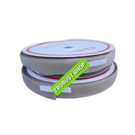 velcro prepet magic tape loop hook warna lebar 2.5cm /rol 20yard