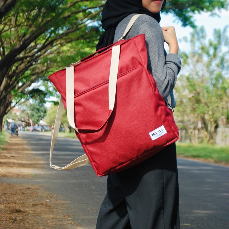 ILSTORE01- Totebag Backpack Micals Totepack multifungsi