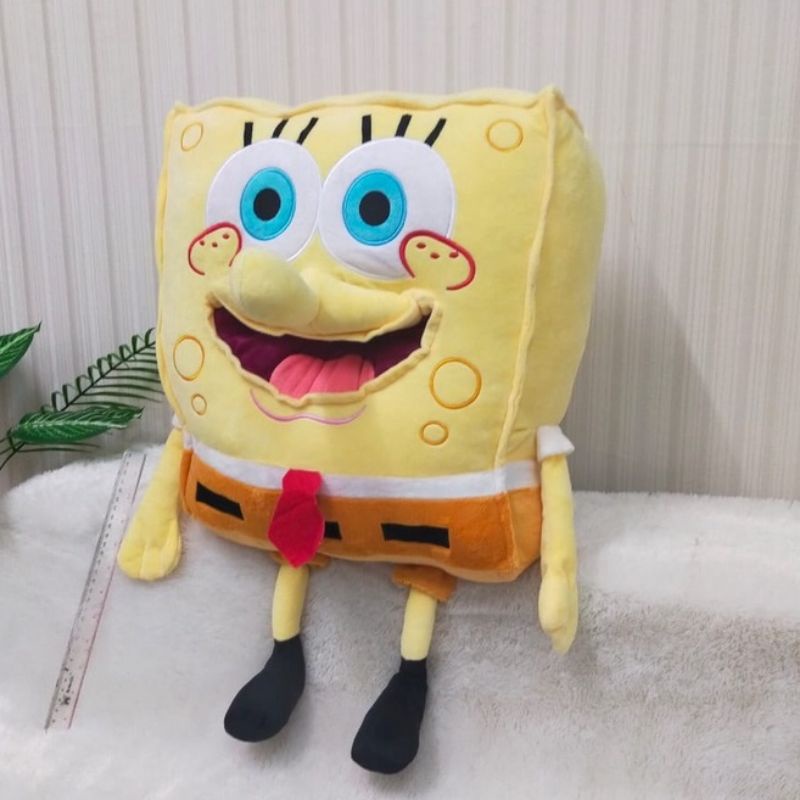 Boneka Spongebob Size 45cm/Boneka Karakter/Boneka Spongebob Squarepants