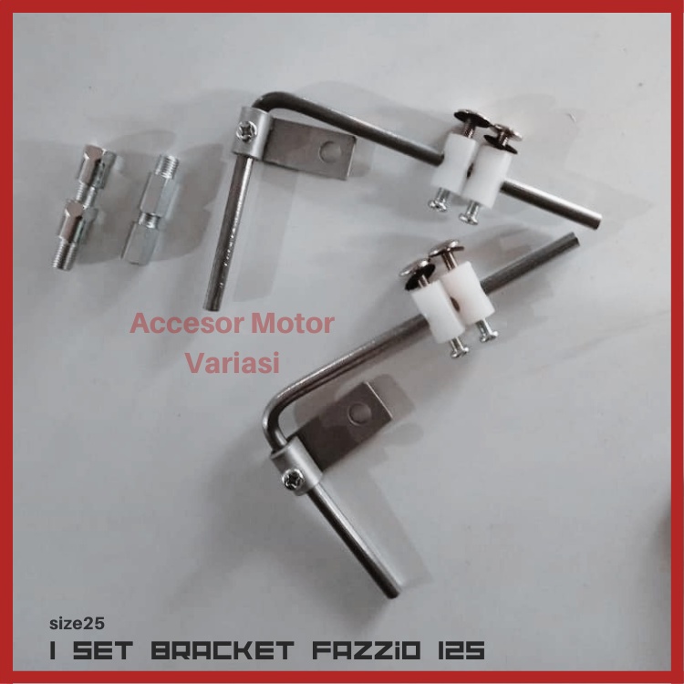 Breket Fazzio 125 Bracket Windshield Dudukan Windshield Tameng Angin Universal Motor