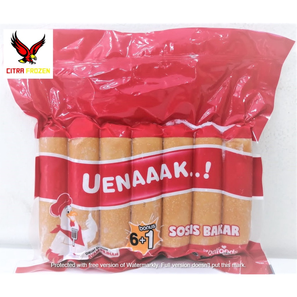 Jual Belfoods Uenaaak Sosis Bakar Ayam 500gr Shopee Indonesia