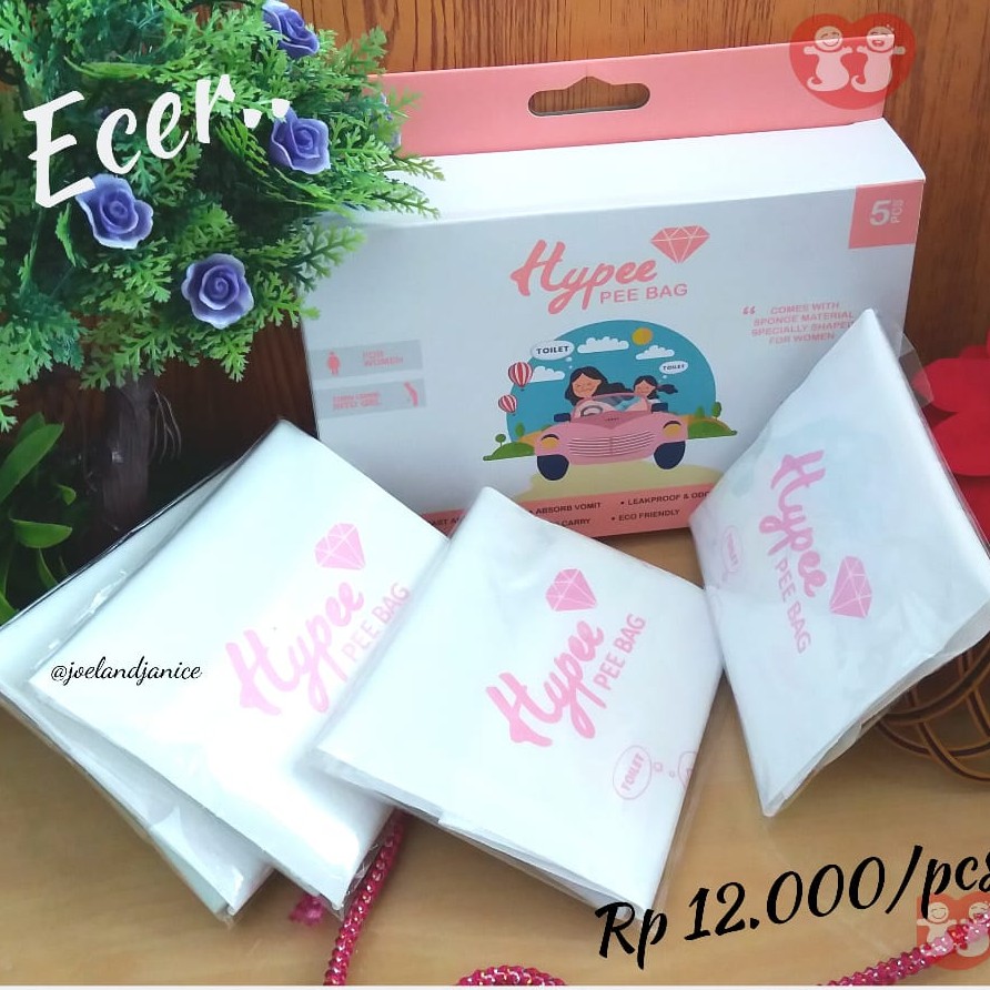 Hypee Disposable Pee Bag Girl - ECER