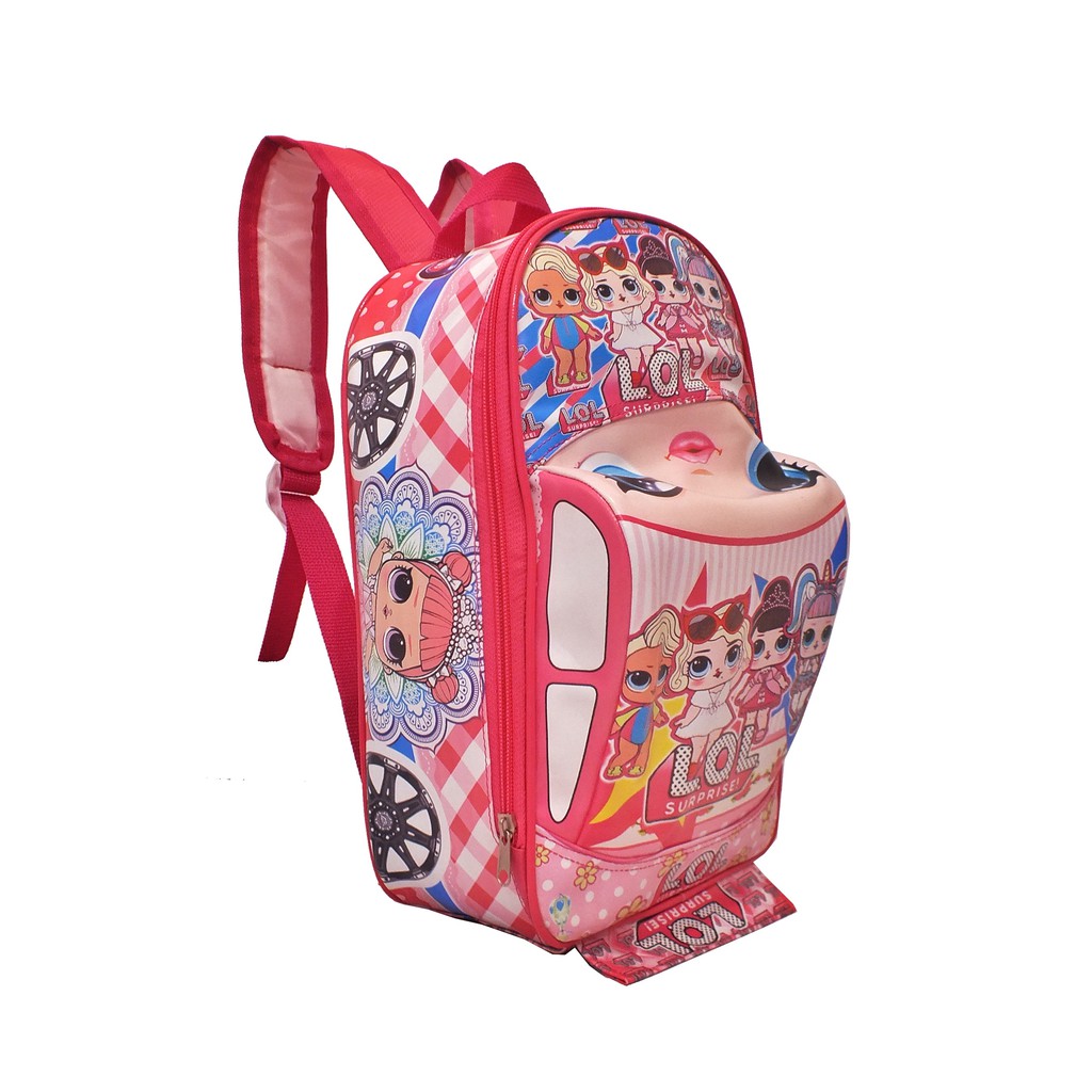 TAS RANSEL SEKOLAH ANAK MOBIL PAUD/TK L.O.L 8350