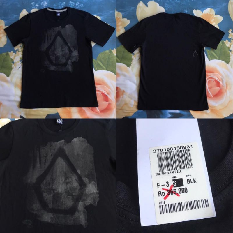Baju Volcom Fabelhalf Kids BLK