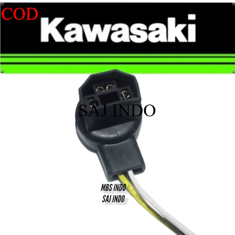 Kabel soket lampu depan H4 KAWASAKI NINJA RR NINJA R NINJA 250 KARBU