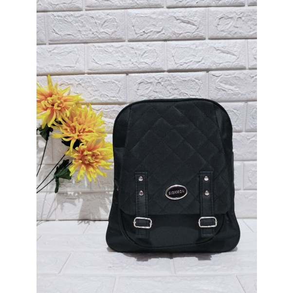 [SIGHMON] Tas Ransel Wanita Bakcpack Mini stylish Fashion