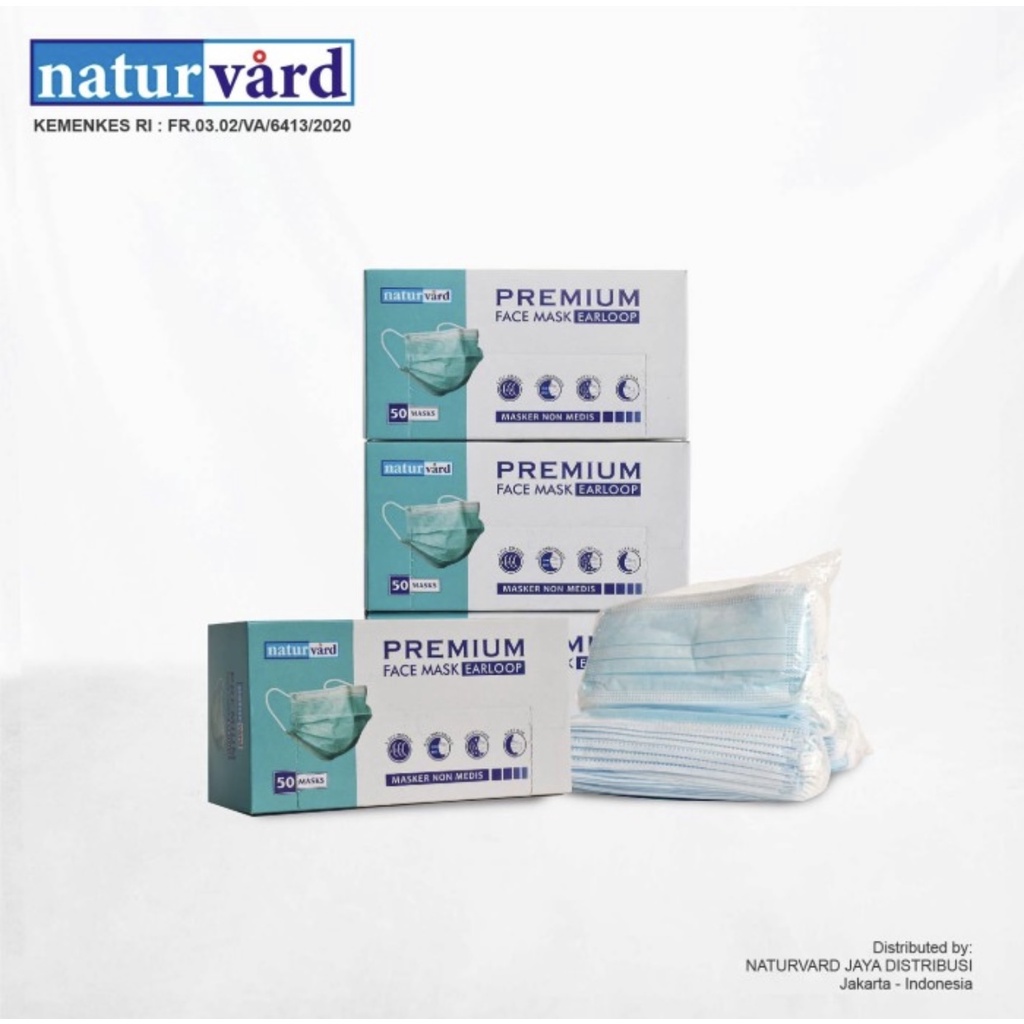 MASKER NATURVARD isi 50 PCS - ZIPLOCK