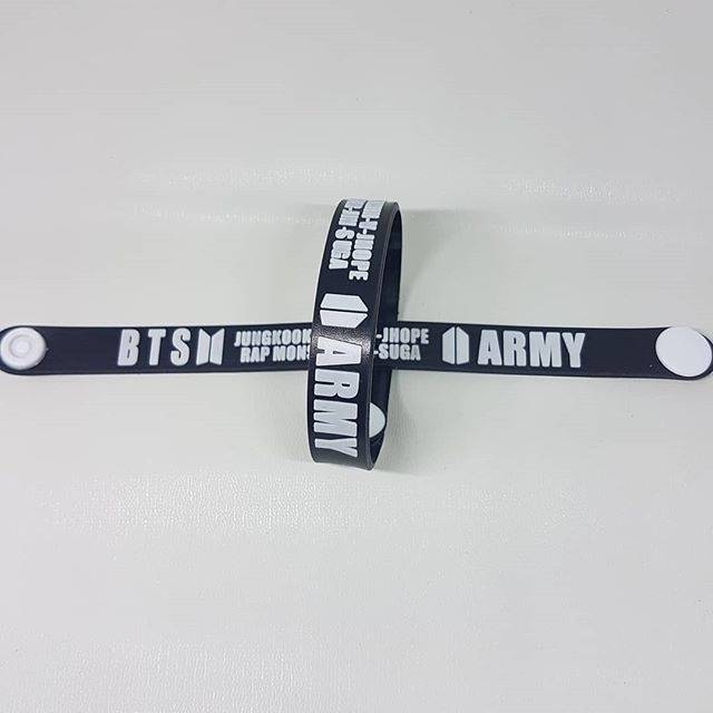 Gelang bts kpop kancing bangtan boys army wristband