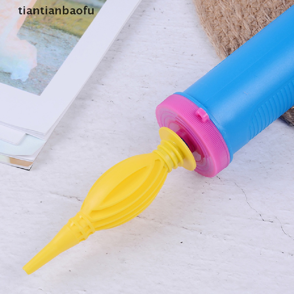 [tiantianbaofu] 1PC Two-way Inflator Balloon Pump Hand Held Party Home Balloon Tool Boutique