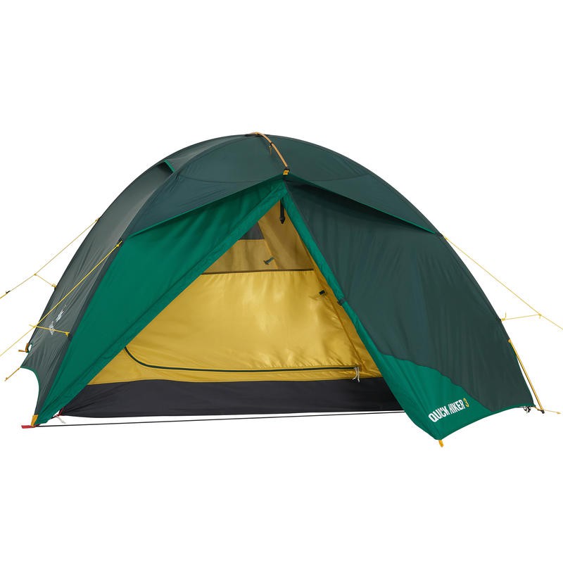 QUECHUA Quickhiker 3 Tenda Hiking Trekking Untuk 3 Orang