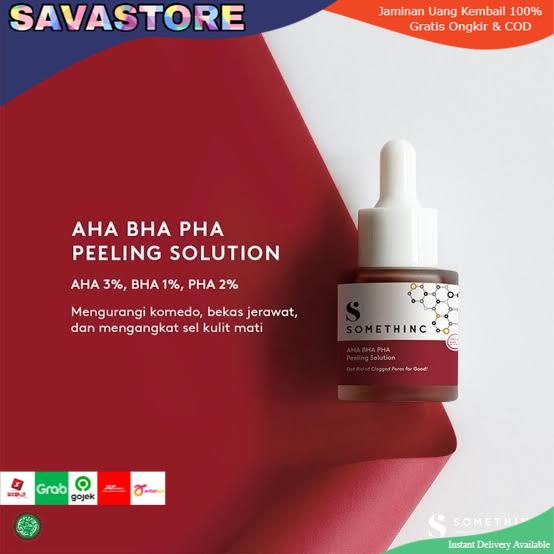 SOMETHINC SERUM Niacinamide Hyaluronic AHA BHA PHA Peeling Solution Serum ORIGINAL SOMETHINC [TESTER]