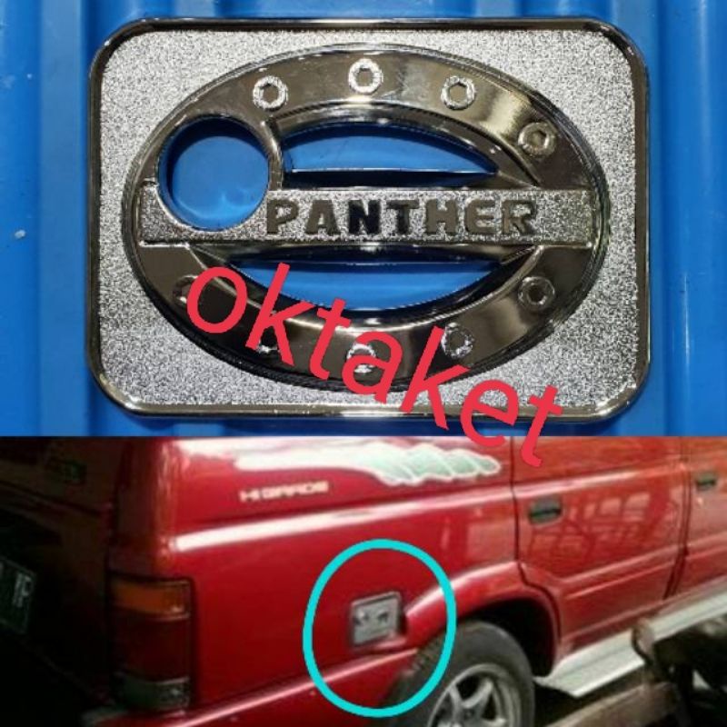 tank cover Phanter lama sporty chrome