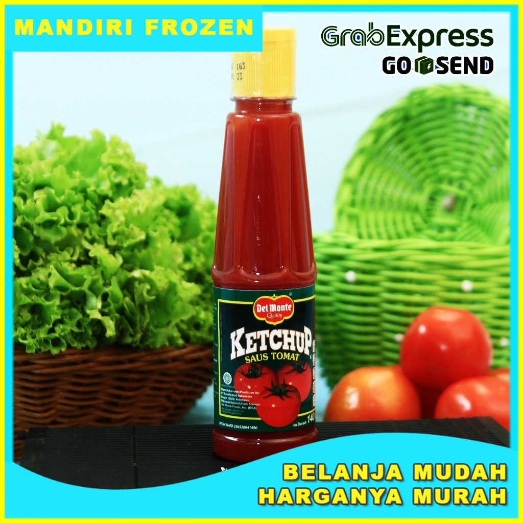 

DELMONTE Saus Tomat 135ml - Bumbu Masak Saus