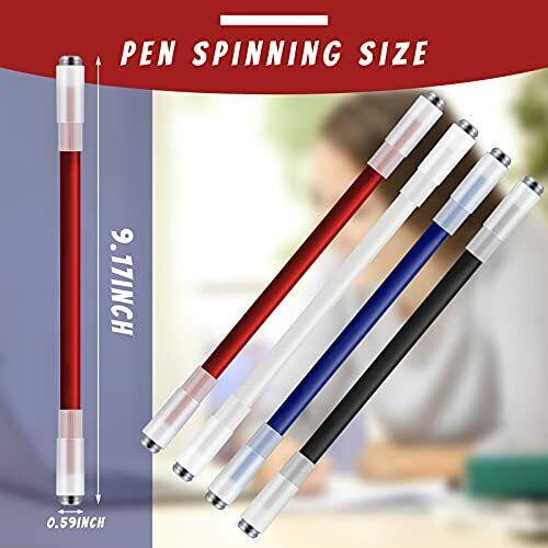 1pc Pen Spinning Profesional Upgrade Balance Untuk Kompetisi