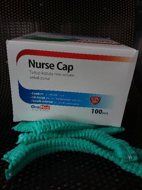 Nurse Cup Onemed isi 100 pcs /Tutup kepala onemed