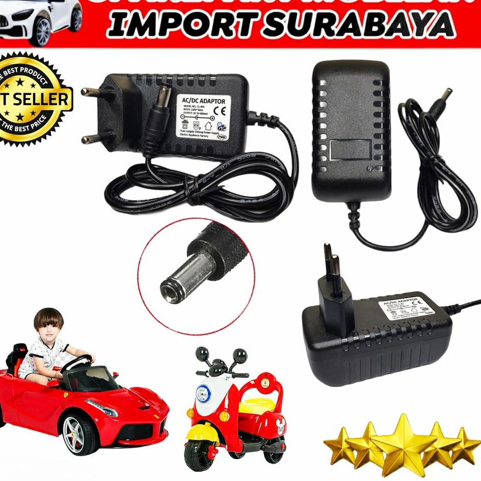 [PRODUK ZBM] ADAPTOR CL 903 AC DC 6V 800mA CASSAN MOTOR VESPA SCOOPY MICKEY CHARGER MOTORAN MOBILAN 