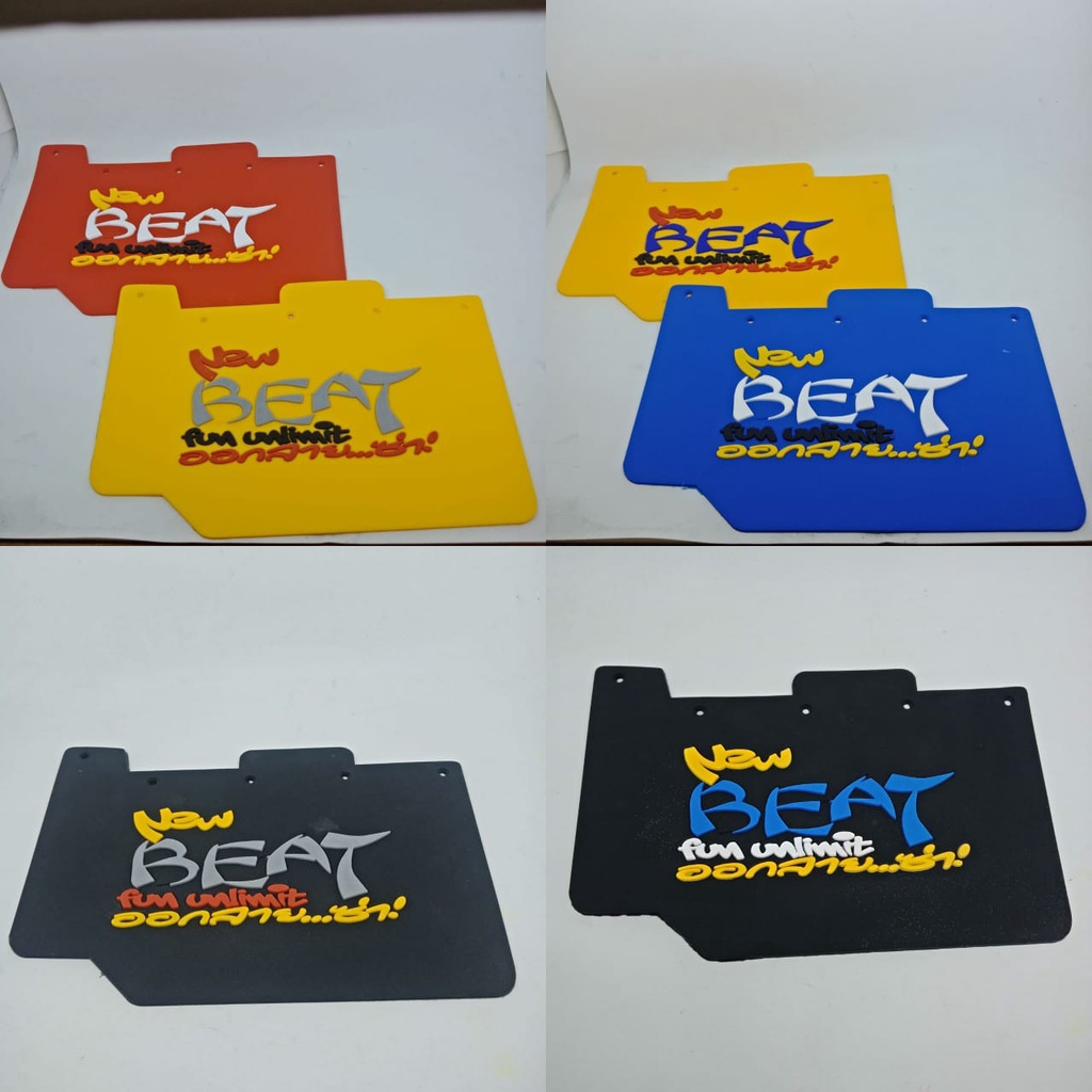 mudflap mud flap thailand  honda beat fi new pelindung lumpur tanah