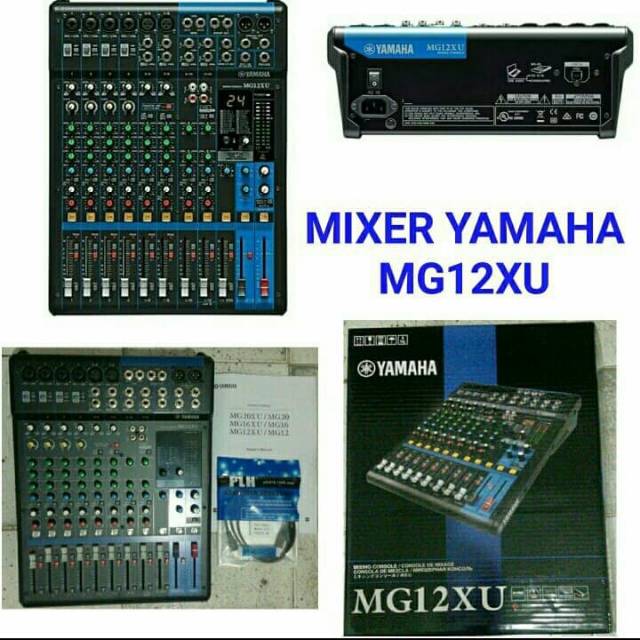 Mixer Audio Yamaha Mg12xu Terbaik Shopee Indonesia