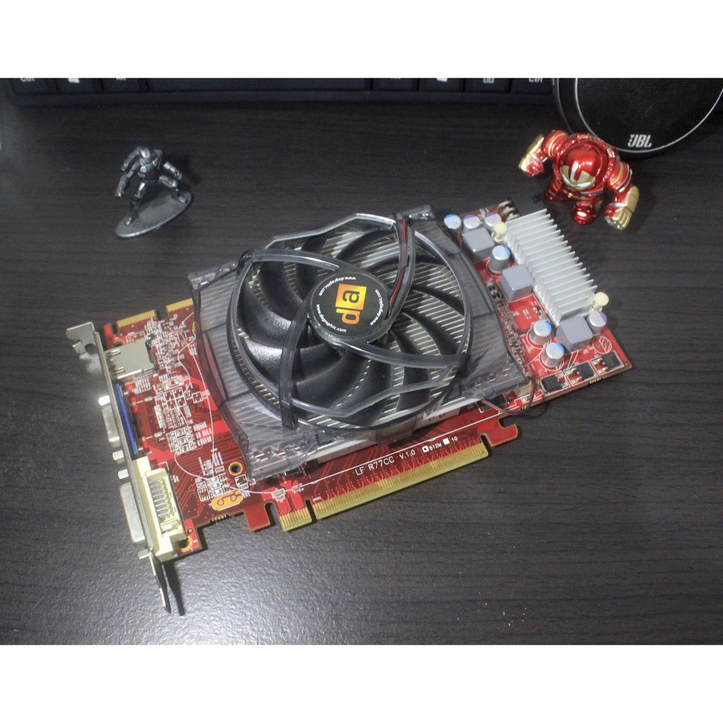VGA ATI Radeon HD 4850 Ddr3 256 Bit 512mb Digital Alliance DA Mantab