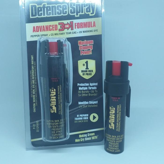 SABRE Pepper Spray Advance 3 IN 1 Formula - 100% ORIGINAL USA Best Seller