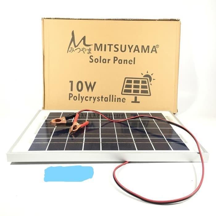 Solar Cell / Panel Surya / Poly Solar Panel 10Wp (Watt Peak) Mitsuyama