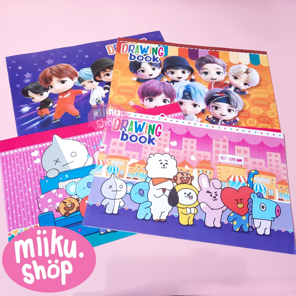 

BUKU GAMBAR KARAKTER TINYTAN UKURAN A4