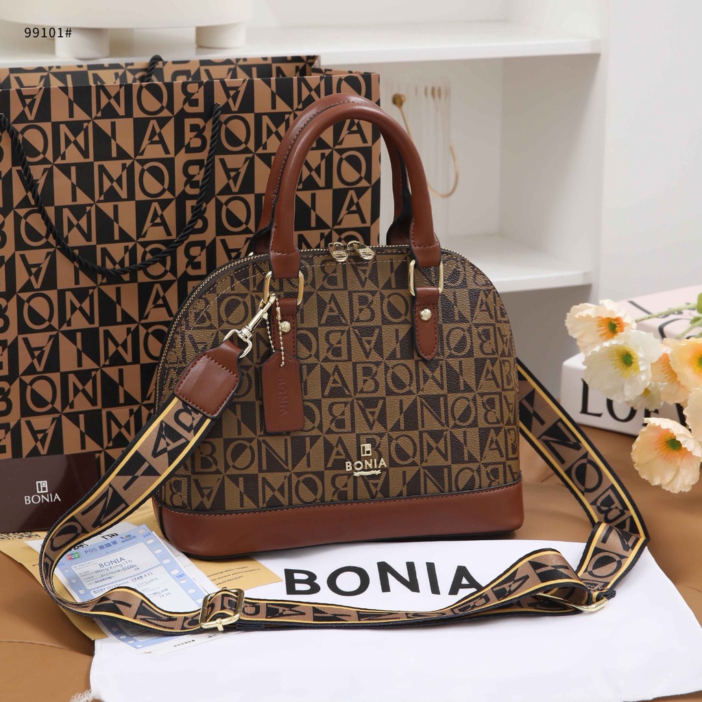 BO Alma Monogram HandBag Sling Bag 99101