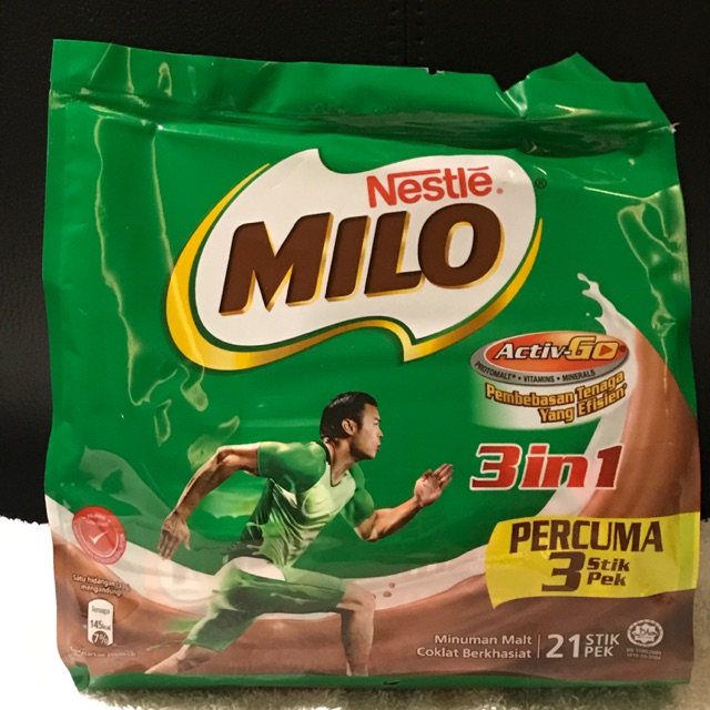 

Nestle Milo 3 in 1 activ-go, jual ecer/sachet