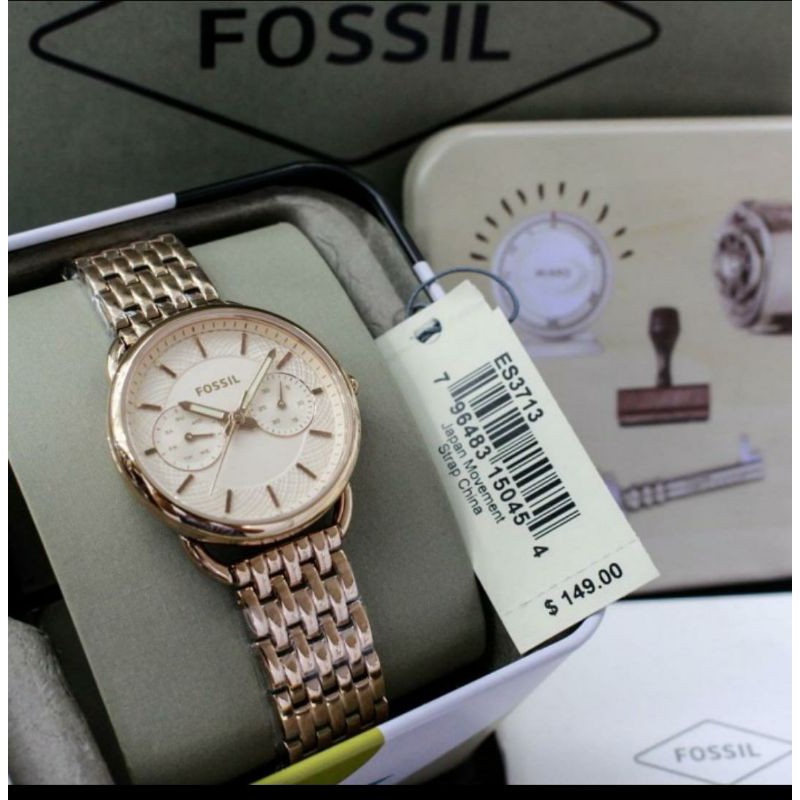 jam tangan wanita fossil ori ES3713