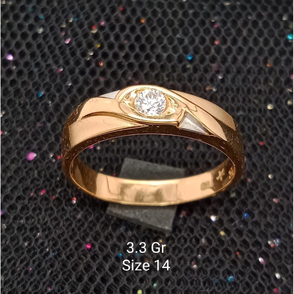 Cincin Emas 17 K - 3.3 Gr Kadar 750 - 2935