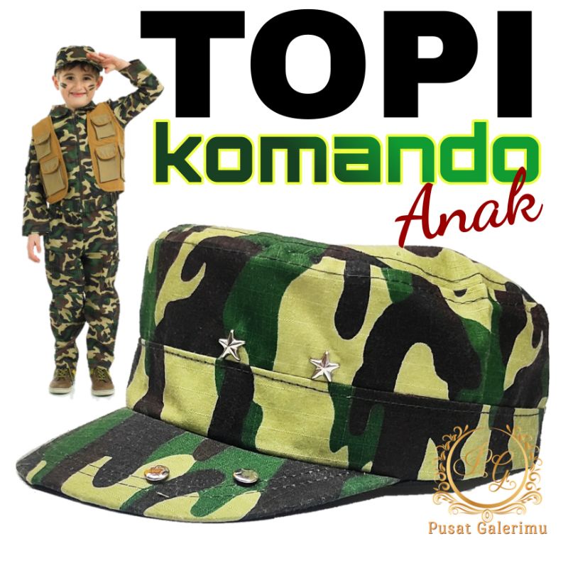 Topi Anak Comando untuk Komando TNI