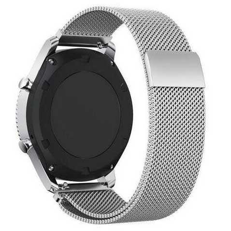 Band Pengganti Strap Jam Tangan Samsung Gear S3 Milanese Strap Watchband Stainless Steel 22mm Murah