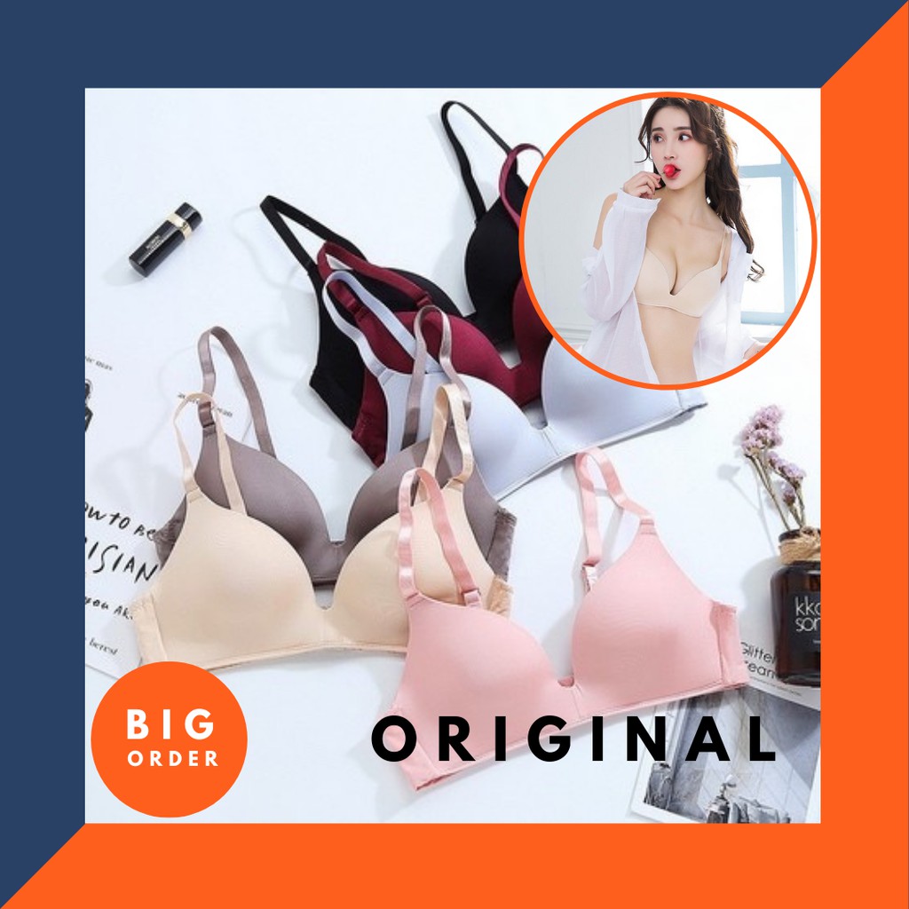 Bra BH Tanpa Kawat Push Up Bra Wanita Murah Bra Kualitas Premium BH06