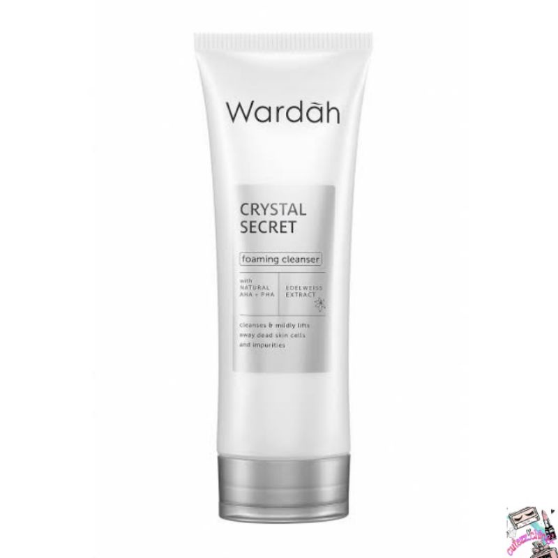 ☃Cutezz_Ching1☃Wardah Crystal Secret Foaming Cleanser 100ml