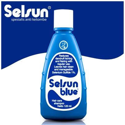 SELSUN Blue Anti Dandruff Shampoo 60ml / 120ml