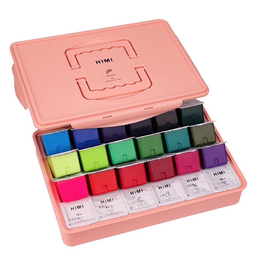 HIMI MIYA Gouache 24 colour, 80ml