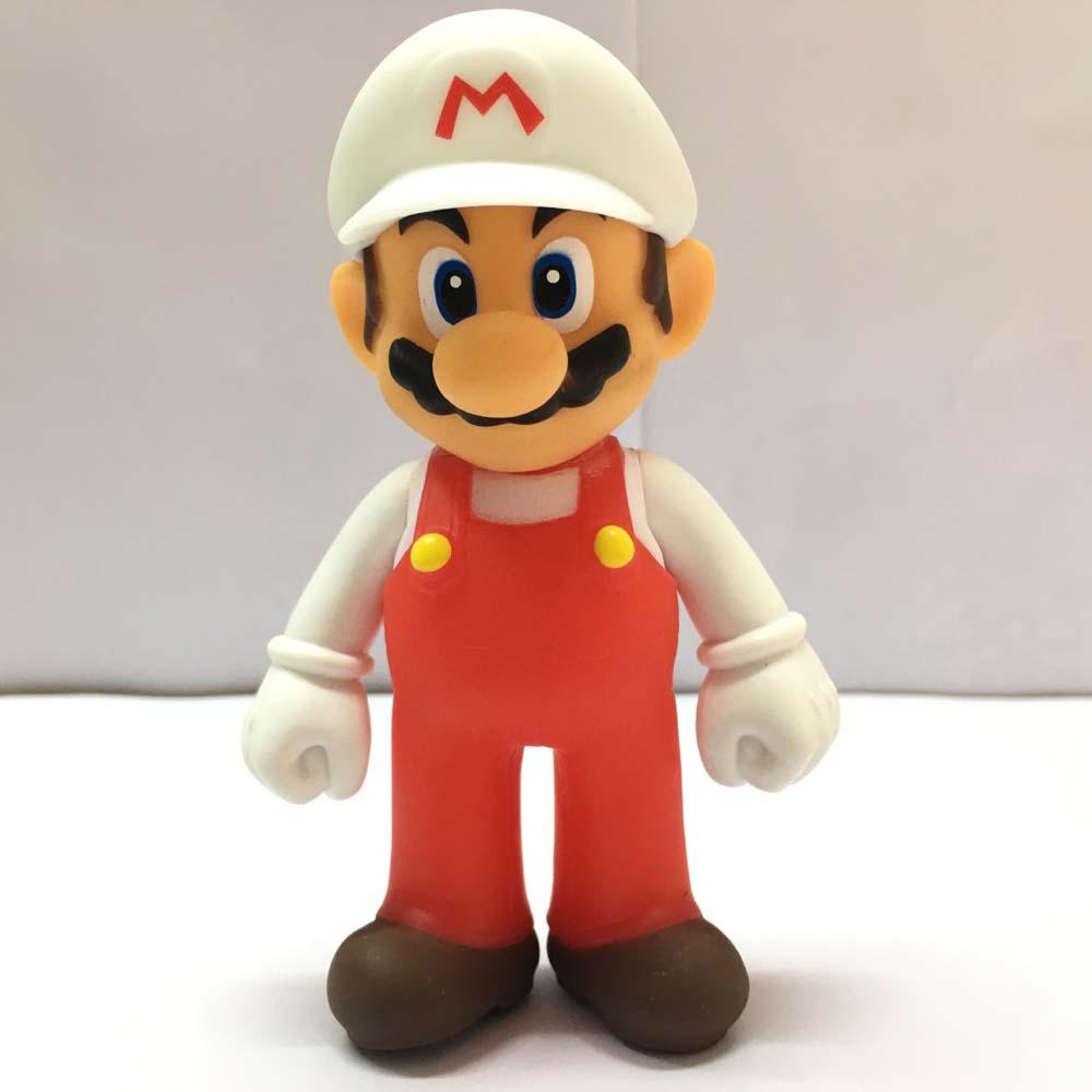 Quinton Action Figurine Patung Lucu Koleksi Model Jamur Anime Model Mario Super Mario Bros.