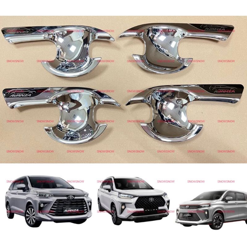 Outer Cover Mangkok Avanza Xenia Veloz 2022 UP GR SPORT Hitam Chrome