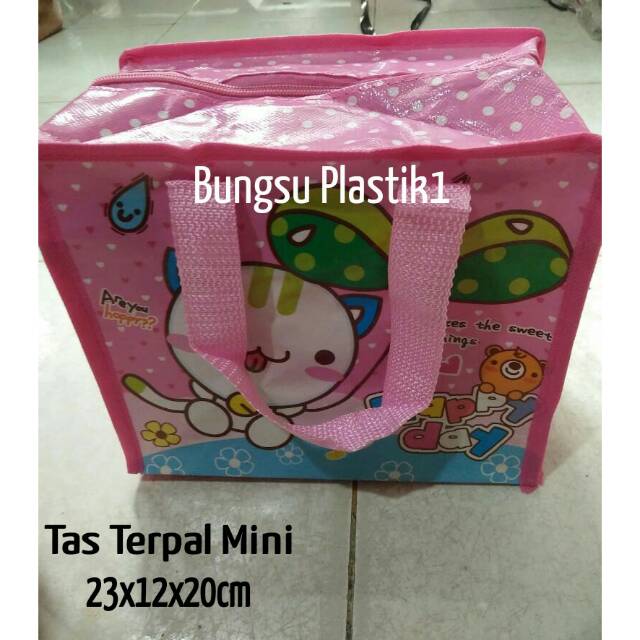 

Tas Karung Terpal (23x20cm)& (30x24cm)Tas Anak Goodie Bag