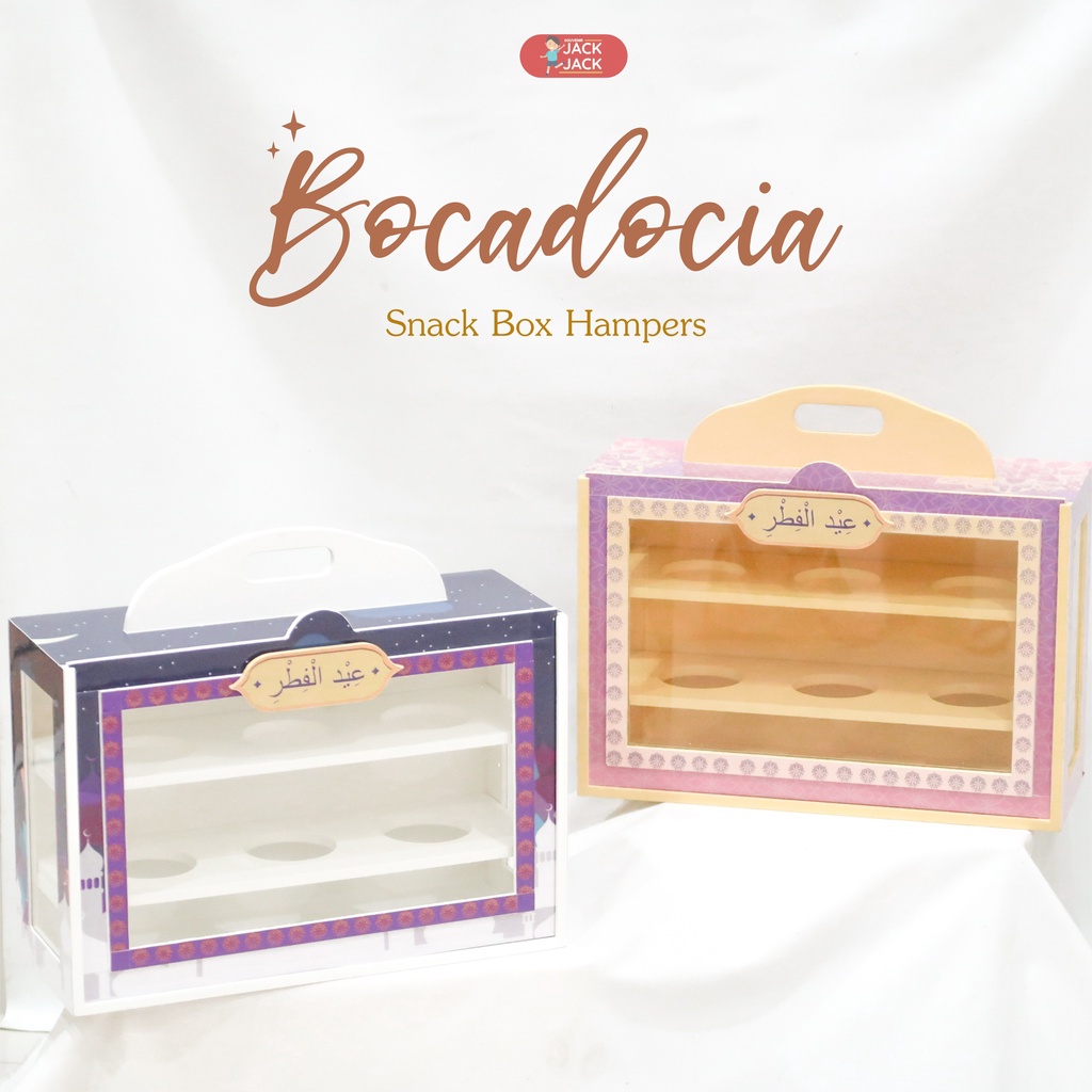 

Bocadocia Snack Box Hampers - Box Hampers (GARANSI WAJIB PACKING KAYU)